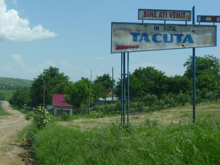 Tacuta een dorp in Roemenië 