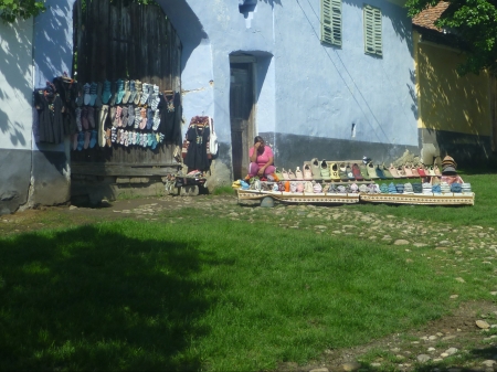 Viscri dorpje in Roemenië 